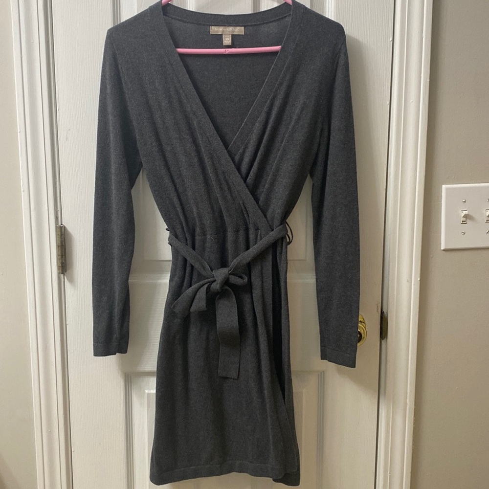 Banana republic wrap dress